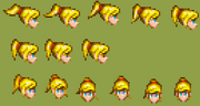 Samus Data Screen head sprites