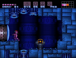Maridia Recharge Room