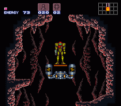 Norfair-Crateria SM elevator.png