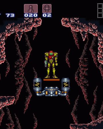Super Metroid Norfair Map