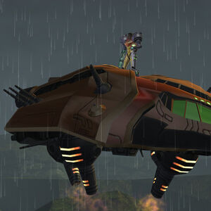 Samus Aran S Gunship Wikitroid Fandom