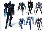 Dark Samus concept art