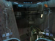 The tunnel from Poisoned Bog seen partially crumbled and unused here.