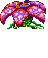 Animated sprite from Metroid Fusion, eating Samus