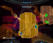 Room seen from the Map.