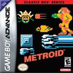 Коробка с североамериканскй версией Metroid (Classic NES Series).