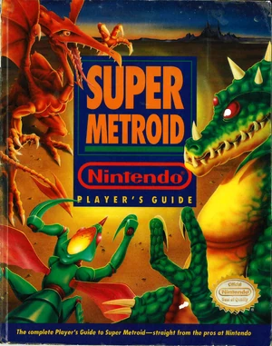 Обложка Super Metroid Nintendo Player's Guide.