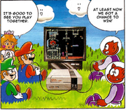 Mario and aliens play Metroid