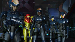 Metroid Other M Federation Soldiers