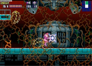 Реактор, заросший лианами.