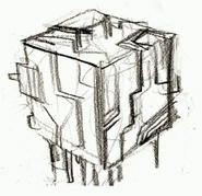 Arte conceptual a mano del Robot Serenidad