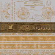 Texture for the mural seen in Elun, depicting Armadiggers alongside Mawkin Chozo.