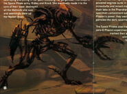 This Pirate featured in Metroid Prime's instruction manual features a more classic design than the ingame model.