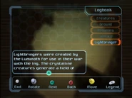 Logbook entry seen in the Bonus Disc.