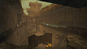 Combat Hall in Multiplayer mode.