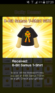 8-Bit Samus T-Shirt Gift