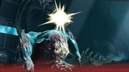 Corpious launching a counterable attack.png (895 KB) Samus slides under Corpius as it prepares to attack, which she can counter.