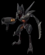 A Pirate Grenadier from Metroid Prime 2: Echoes.