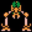 Animated Side Hopper sprite from Metroid