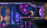 Metroid Samus Returns Door Parasites (Area 4) Gigadora (Spazer Beam Statue Chamber)