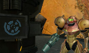 Scan terminal varia suit samus orpheon exterior docking hangar dolphin HD