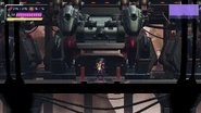 Samus on the Shuttle platform.