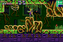 A hallway in  before  is defeated in .