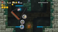 The "Screw Attack" in New Super Mario Bros. Wii.