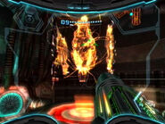 Hologram in the Leviathan Access Portal depicting the Battleship's status