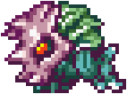 Sprite of an X-infected Moto from Metroid Fusion.