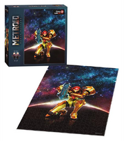 Metroid Samus Returns Puzzle - box and puzzle