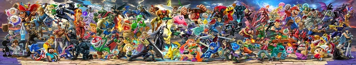 SSBU panoramic Kazuya