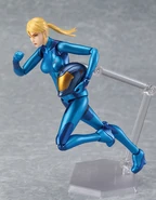Figura Figma de Samus con el casco.