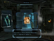 Metroidscans 103102 22-461828.jpg (654 KB) Hard Shelled Metaree in the Biohazard Containment