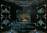 Early version of Metroid Prime with "Beetal" name.