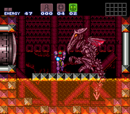 Ridley's chamber in Super Metroid