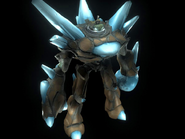 "Character from Metroid Hunters". Strongly resembles Spire's fourth multiplayer color scheme.