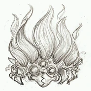 Sova concept art in Metroid Prime 2: Echoes.