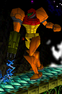 Samus's default costume