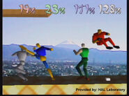 The game was initially developed with original characters as "Kakuto-Geemu Ryuoh" (Dragon King: The Fighting Game)