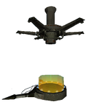 Трехмерная модель Станции Сохранения из данных Metroid Prime.