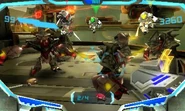Metroid Prime Federation Force captura.jpg (93 kB) Captura temprana de los piratas en Federation Force.