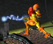 Grab, the Grapple Beam as a move in Super Smash Bros.