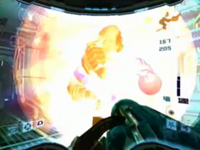 The Sunburst impacts an Ingsmasher.