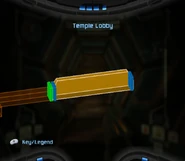 The Temple Lobby as it appears on the Map.