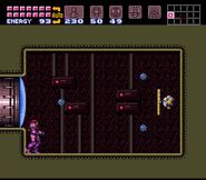 Reflec in a room containing Bang creatures, another unused enemy.