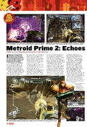 Coverage of Metroid Prime 2: Echoes in the July 2004 issue (#142).