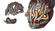 Dread Unused Corpius Mask Model