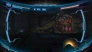 Queen Metroid side.png (228 KB) The Queen Metroid attempts to stand back up.