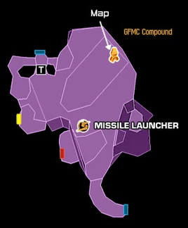 Complejo de los Marines mapa